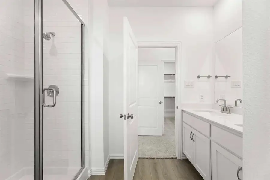 Furnished interior view inside a new home in Brookshire at Legacy Hills-50s, Celina (Image 13).