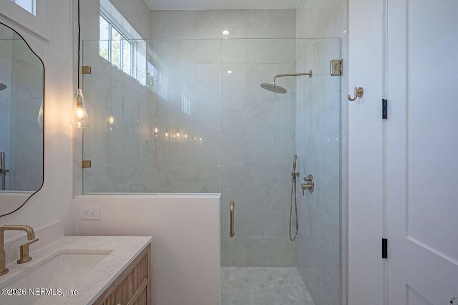 Furnished interior view inside a new home in , Jacksonville (Image 69).