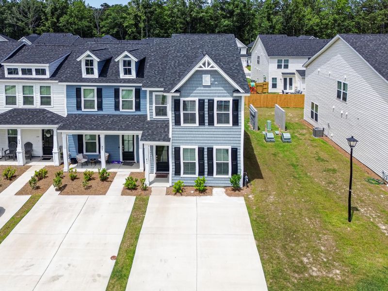 Front exterior of a new home in , Summerville, SC, highlighting curb appeal (Image 1). Front exterior of a new home in , Summerville, SC, highlighting curb appeal (Image 1).