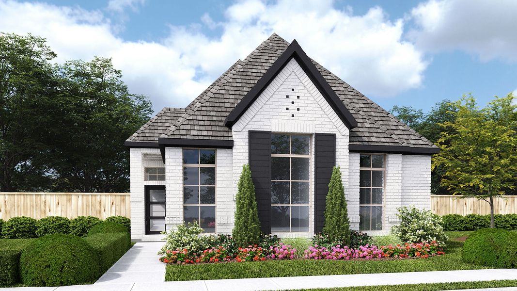 Representative exterior photo of a completed home built from the 1854W by Perry Homes in Avondale, Rockwall, TX (Image 4). Representative exterior photo of a completed home built from the 1854W by Perry Homes in Avondale, Rockwall, TX (Image 4).