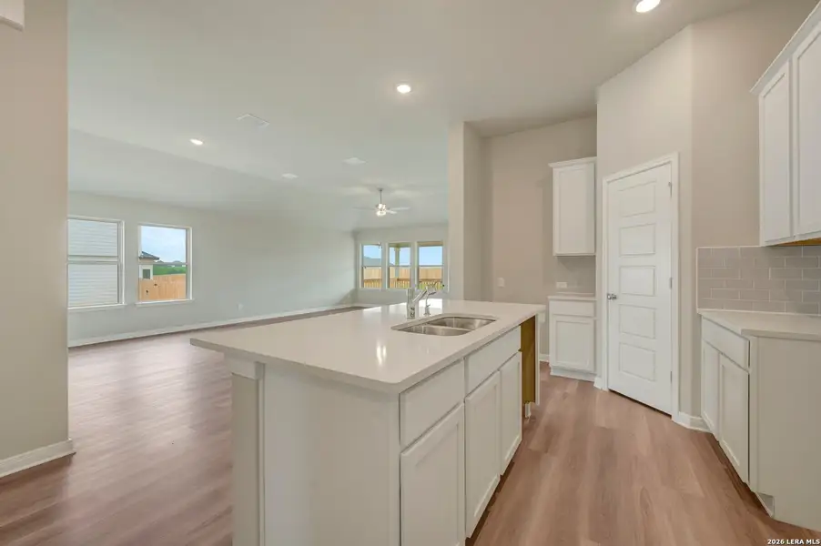 Furnished interior view inside a new home in Hickory Ridge Estates, Elmendorf (Image 8).