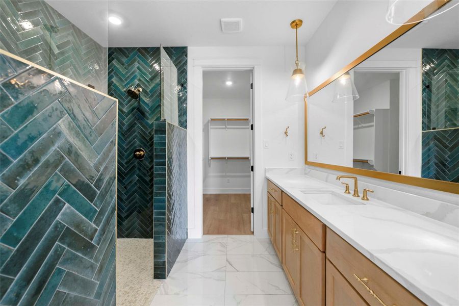 Furnished interior view inside a new home in King Oaks, Salado (Image 10). Furnished interior view inside a new home in King Oaks, Salado (Image 10).