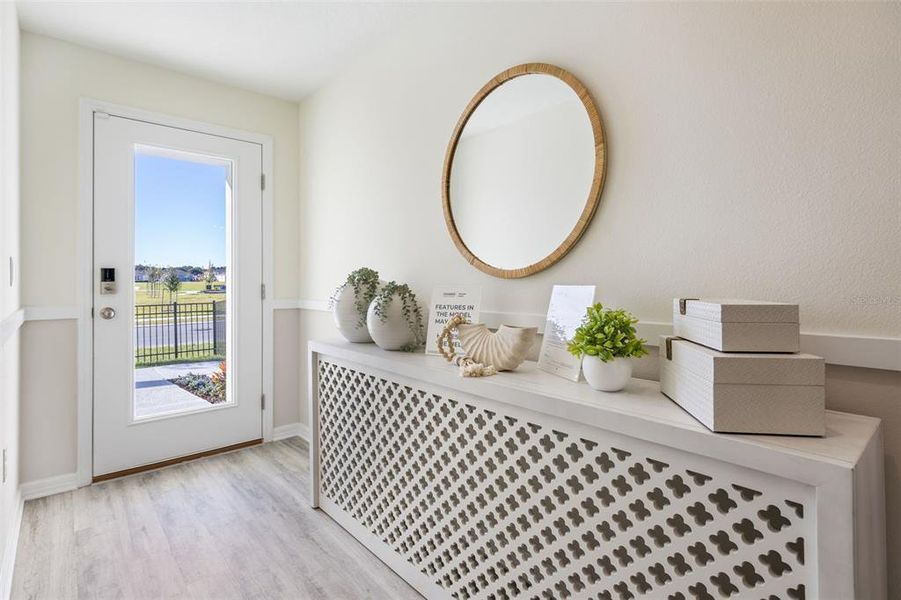 Furnished interior view inside a new home in Hamilton Bluff, Haines City (Image 8).