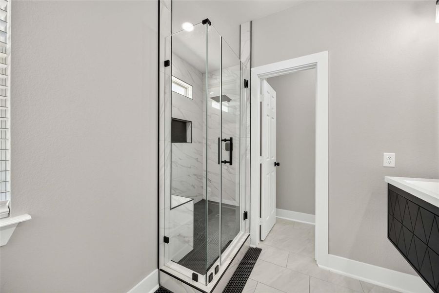 Furnished interior view inside a new home in , Houston (Image 15).