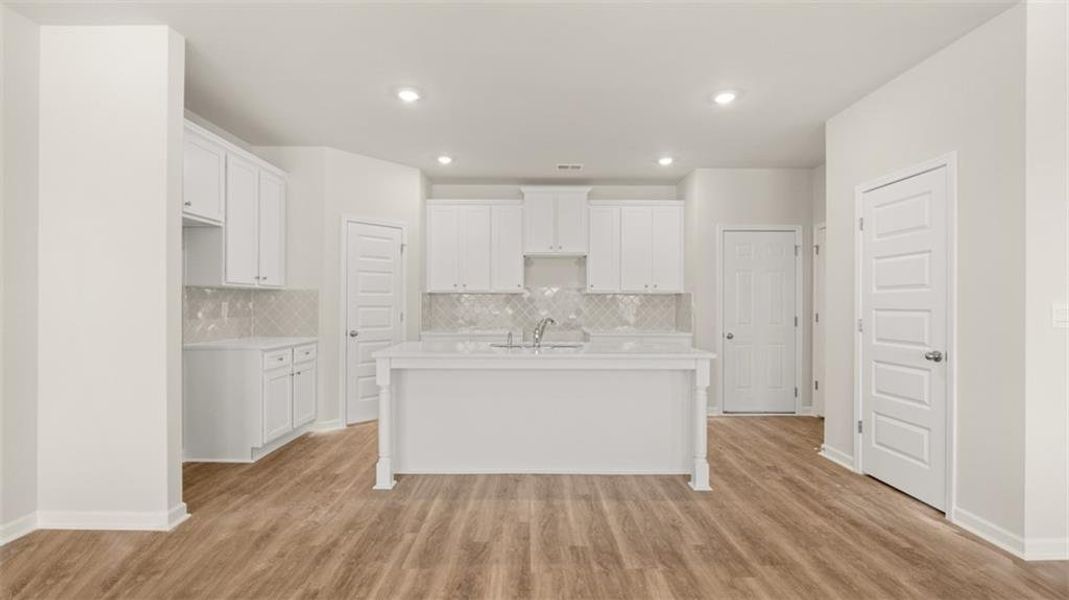 Furnished interior view inside a new home in Brookland Commons, Monroe (Image 4).