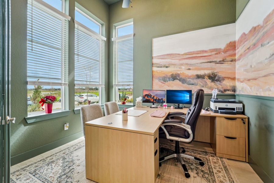 Furnished interior view inside a new home in Wildrye, Waller (Image 9).