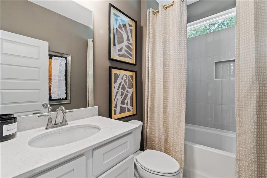 Furnished interior view inside a new home in Northcroft, Lawrenceville (Image 31).