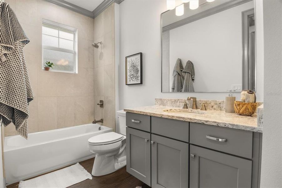 Furnished interior view inside a new home in , Lakeland (Image 9).