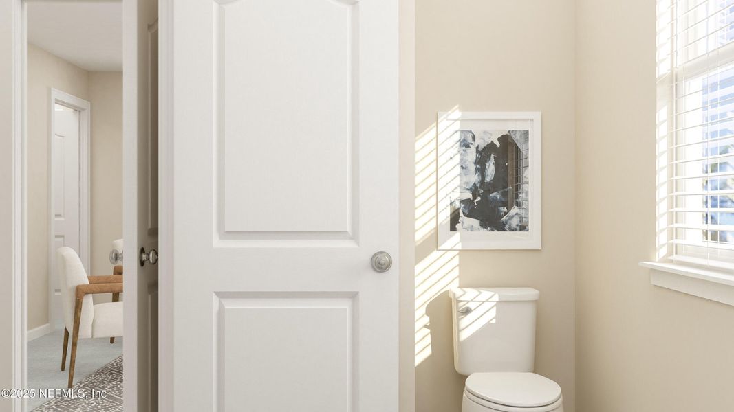 Furnished interior view inside a new home in Saddle Oaks: Saddle Oaks 40s, Jacksonville (Image 9). Furnished interior view inside a new home in Saddle Oaks: Saddle Oaks 40s, Jacksonville (Image 9).