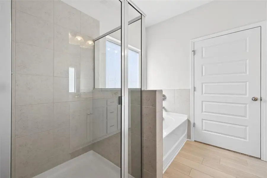 Furnished interior view inside a new home in Allen Manor, Hoschton (Image 11).