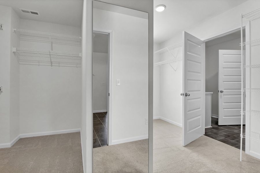 Spacious, unfurnished interior of a new home in Grand Park, Leland (Image 23). Spacious, unfurnished interior of a new home in Grand Park, Leland (Image 23).