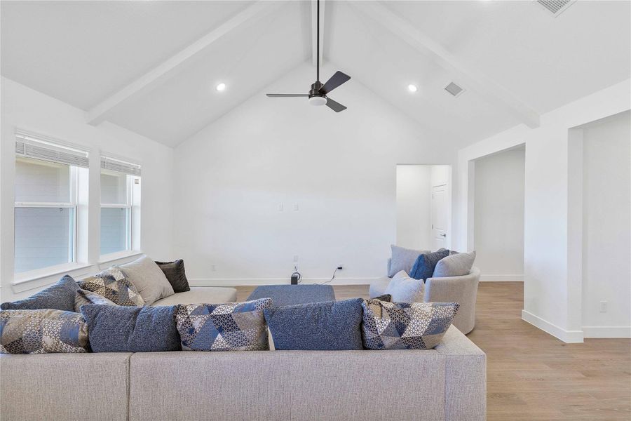 Furnished interior view inside a new home in River Ranch Estates, Dayton (Image 13).