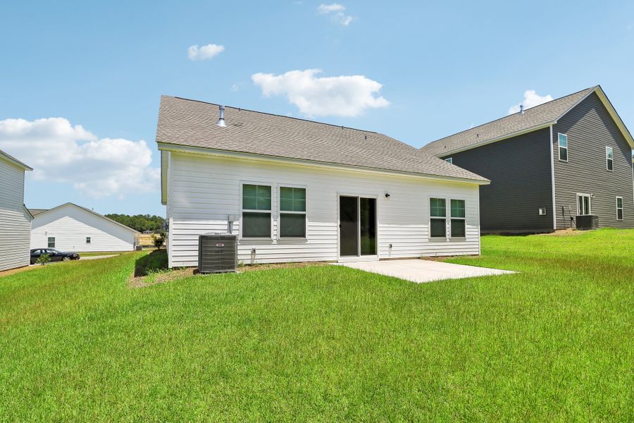 Image 59 representing the Buck Island II by Great Southern Homes in Providence Station at Trolley Run, Aiken, SC.