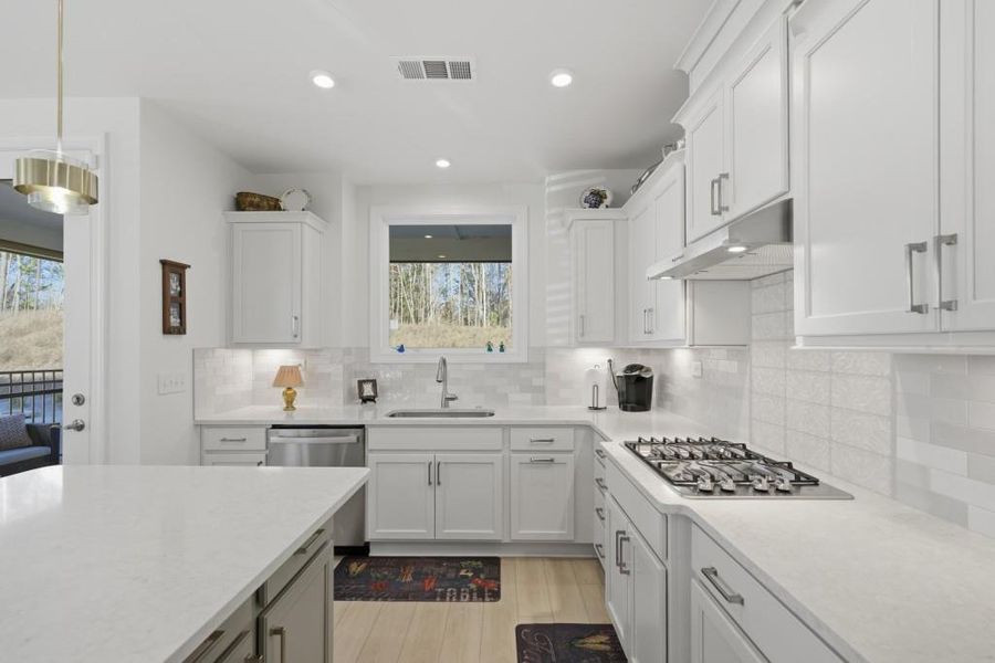 Furnished interior view inside a new home in , Hoschton (Image 39).