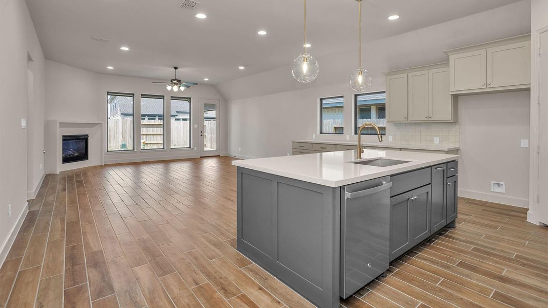 Furnished interior view inside a new home in Grange, Katy (Image 8). Furnished interior view inside a new home in Grange, Katy (Image 8).