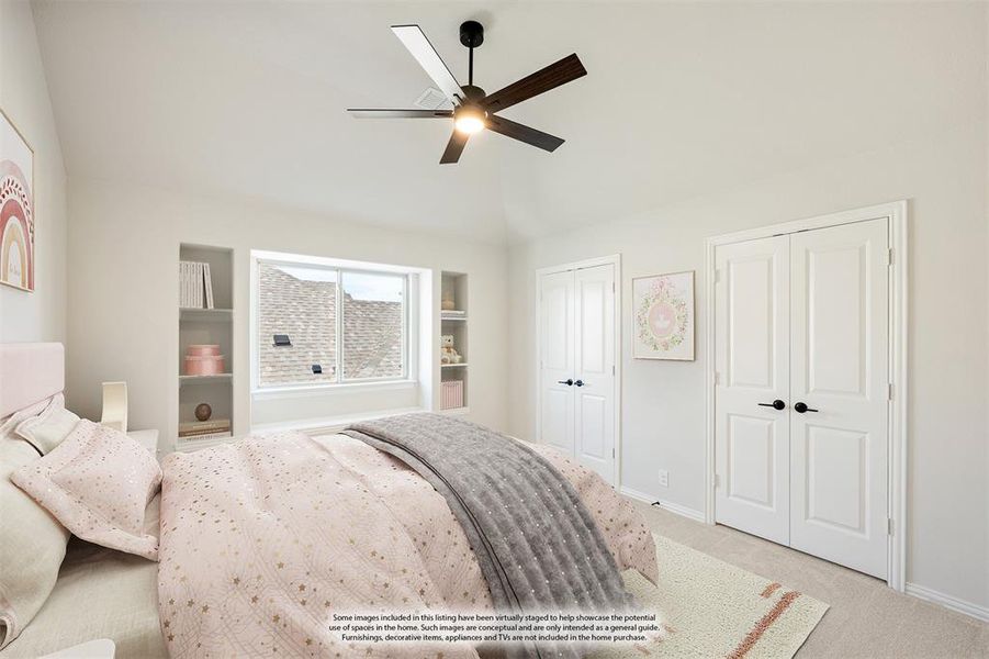 Furnished interior view inside a new home in Hulen Trails Classic 50, Fort Worth (Image 7). Furnished interior view inside a new home in Hulen Trails Classic 50, Fort Worth (Image 7).