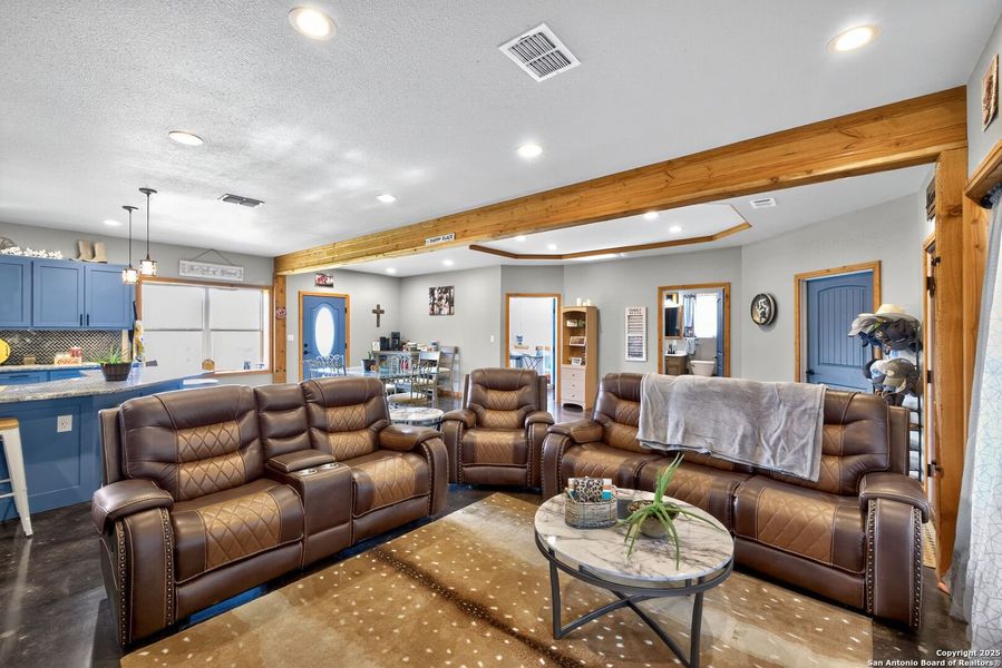 Furnished interior view inside a new home in , Bandera (Image 6). Furnished interior view inside a new home in , Bandera (Image 6).