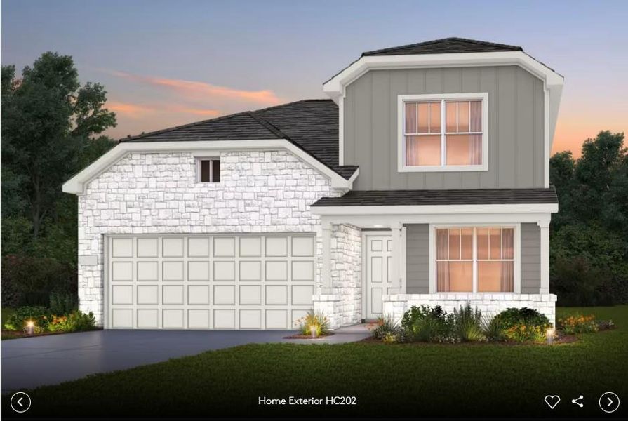 Pulte Homes, Dinero/HC202 Rendering
