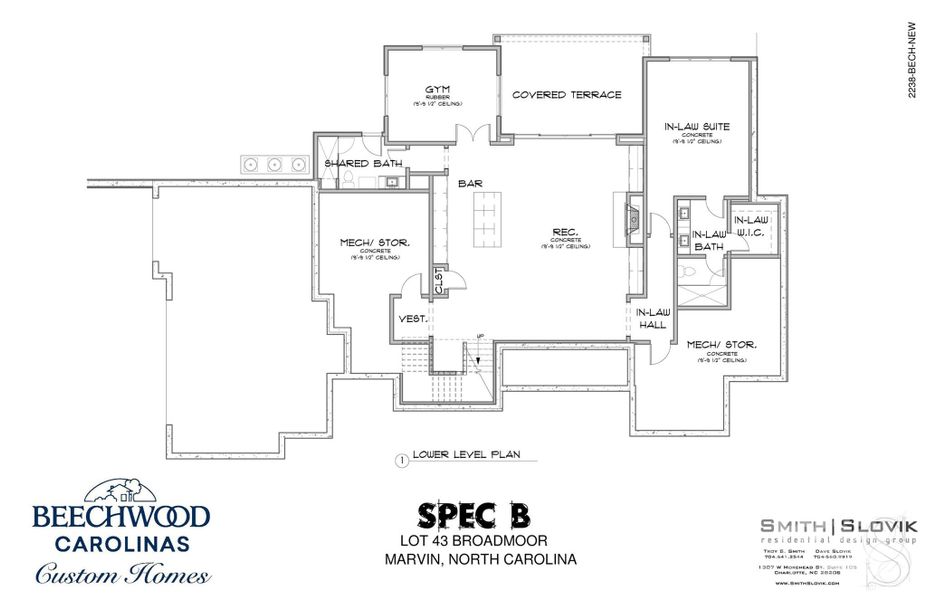 2D floor plan layout of this home in Broadmoor at Marvin, Marvin, NC (Image 3).