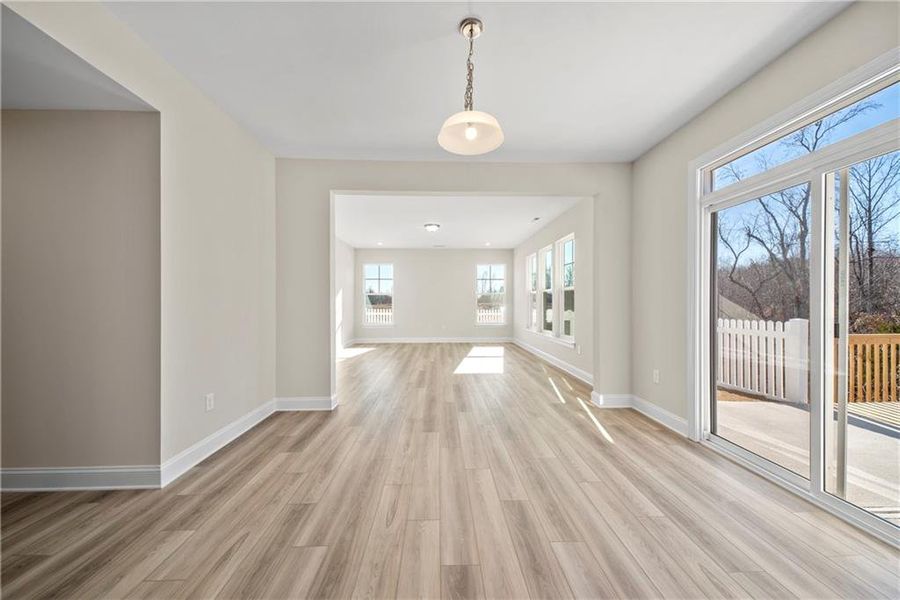 Spacious, unfurnished interior of a new home in Arbor West, Dawsonville (Image 31).