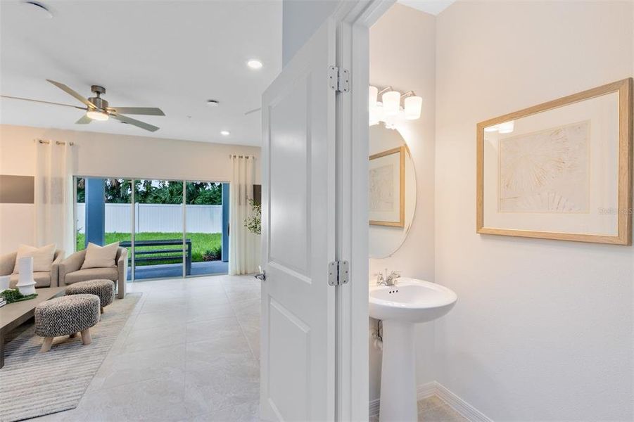 Furnished interior view inside a new home in Skylar Crest, Sanford (Image 17).