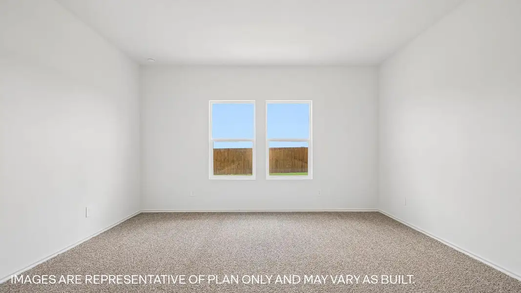 Representative unfurnished interior of a home built from the The Mitchell by D.R. Horton in Valverde, Bastrop (Image 20). Representative unfurnished interior of a home built from the The Mitchell by D.R. Horton in Valverde, Bastrop (Image 20).