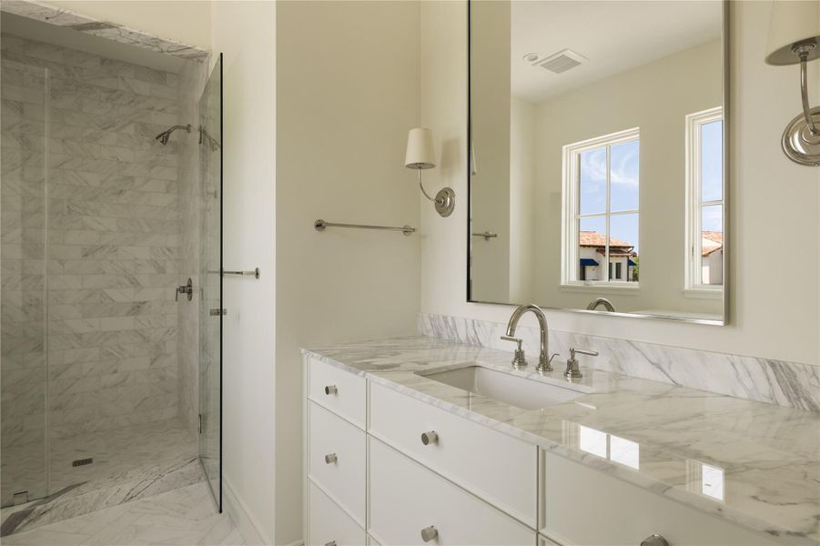 Furnished interior view inside a new home in , Austin (Image 25). Furnished interior view inside a new home in , Austin (Image 25).