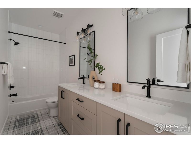 Furnished interior view inside a new home in Greenspire At Windsor Lake, Windsor (Image 22).