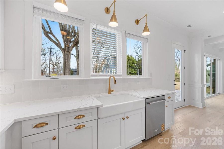 Furnished interior view inside a new home in , Charlotte (Image 12). Furnished interior view inside a new home in , Charlotte (Image 12).