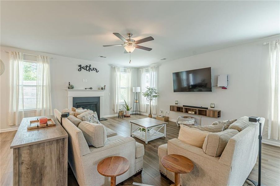 Furnished interior view inside a new home in Dixon Farm, Fayetteville (Image 12).