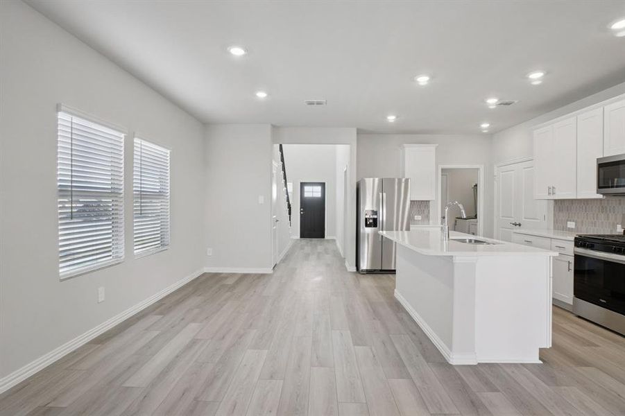Furnished interior view inside a new home in Trails of Lavon - Spring Series, Lavon (Image 18).