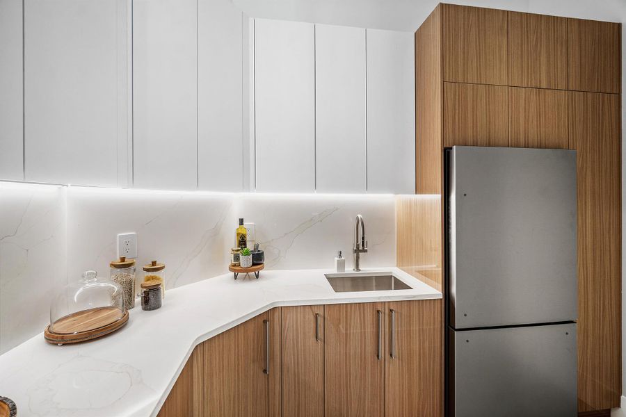 Furnished interior view inside a new home in , Delray Beach (Image 27).