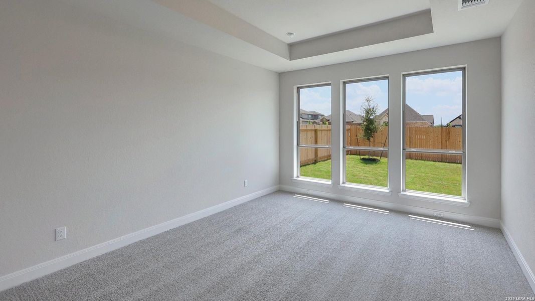 Spacious, unfurnished interior of a new home in Kallison Ranch, San Antonio (Image 18). Spacious, unfurnished interior of a new home in Kallison Ranch, San Antonio (Image 18).