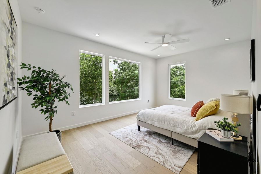 Furnished interior view inside a new home in , Austin (Image 15).