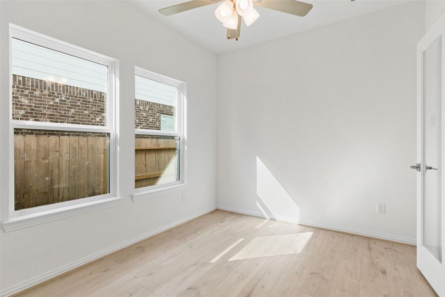 Spacious, unfurnished interior of a new home in Cypress Green, Hockley (Image 30). Spacious, unfurnished interior of a new home in Cypress Green, Hockley (Image 30).