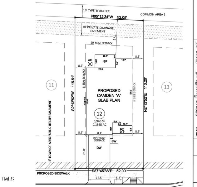 HLH 12 Plot Plan_1