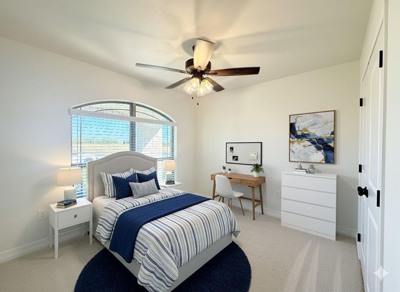 Furnished interior view inside a new home in , Belton (Image 6).