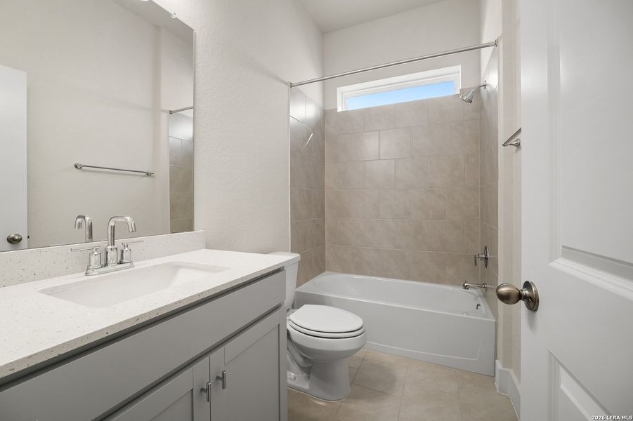 Furnished interior view inside a new home in Westridge, San Antonio (Image 19).