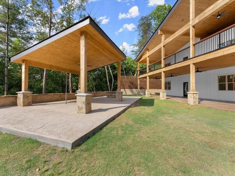 Exterior details and patio area of a home in , Dahlonega (Image 53).