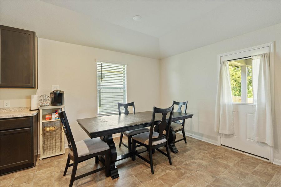 Dining area Dining area