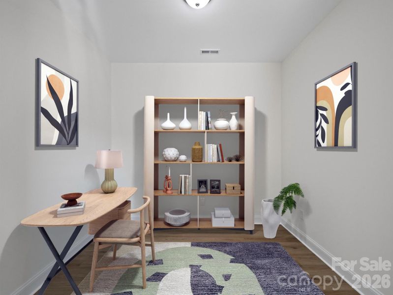 Furnished interior view inside a new home in College Place, Lancaster (Image 11).