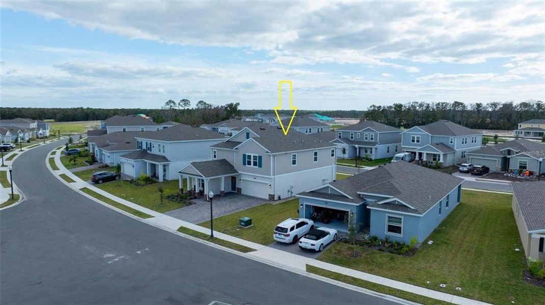 Front exterior of a new home in , Davenport, FL, highlighting curb appeal (Image 22). Front exterior of a new home in , Davenport, FL, highlighting curb appeal (Image 22).