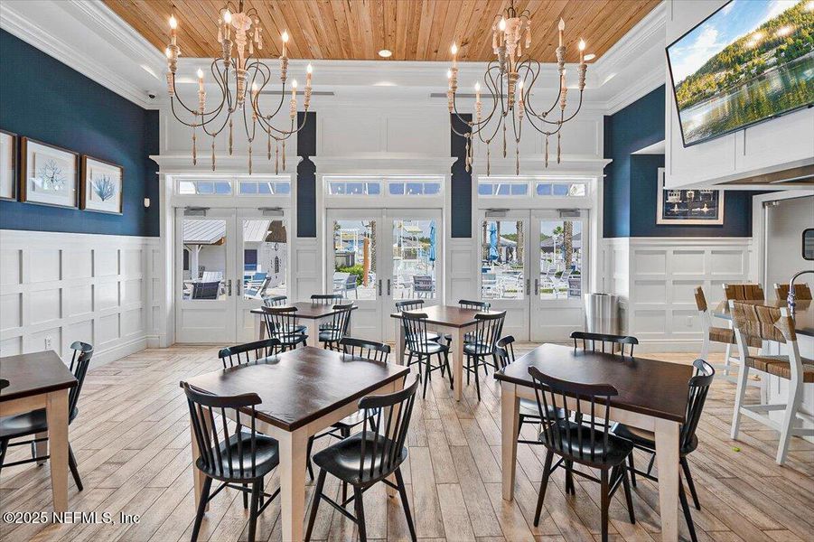 Furnished interior view inside a new home in , St. Augustine (Image 39).