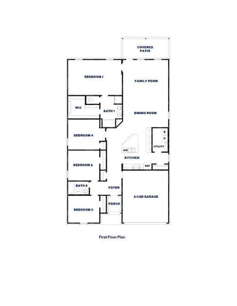 2D floor plan layout of this home in Silverthorne, Conroe, TX (Image 3). 2D floor plan layout of this home in Silverthorne, Conroe, TX (Image 3).