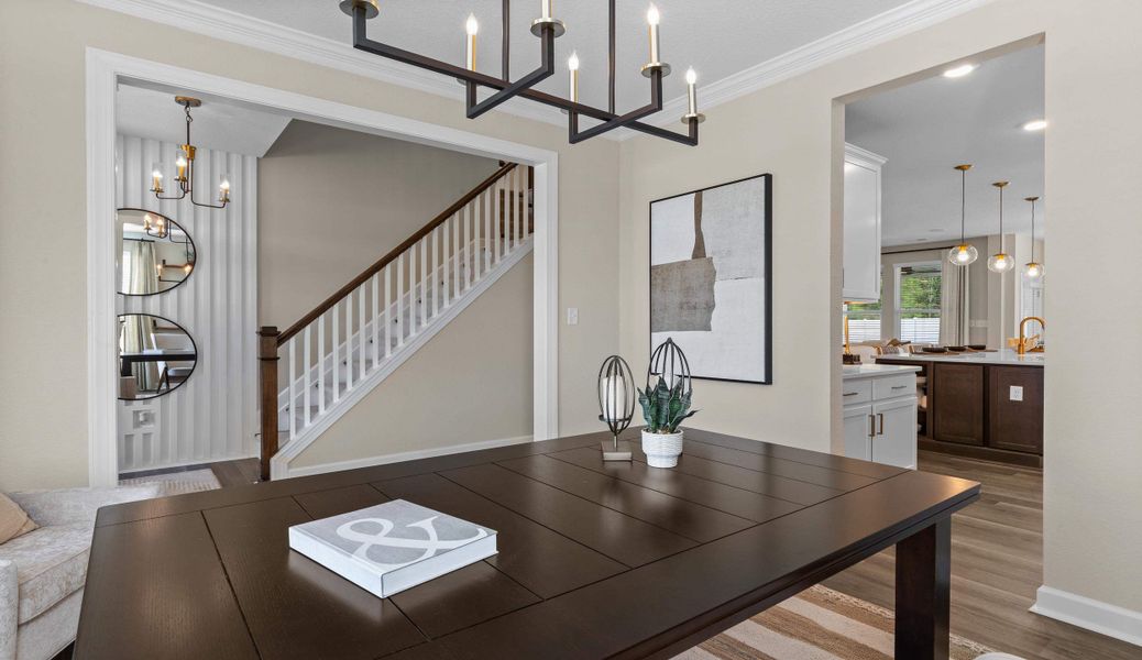 Furnished interior view inside a new home in Traditions at Carolina Forest, Myrtle Beach (Image 11).