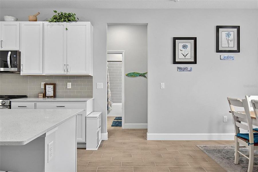 Furnished interior view inside a new home in , Palm Coast (Image 49).