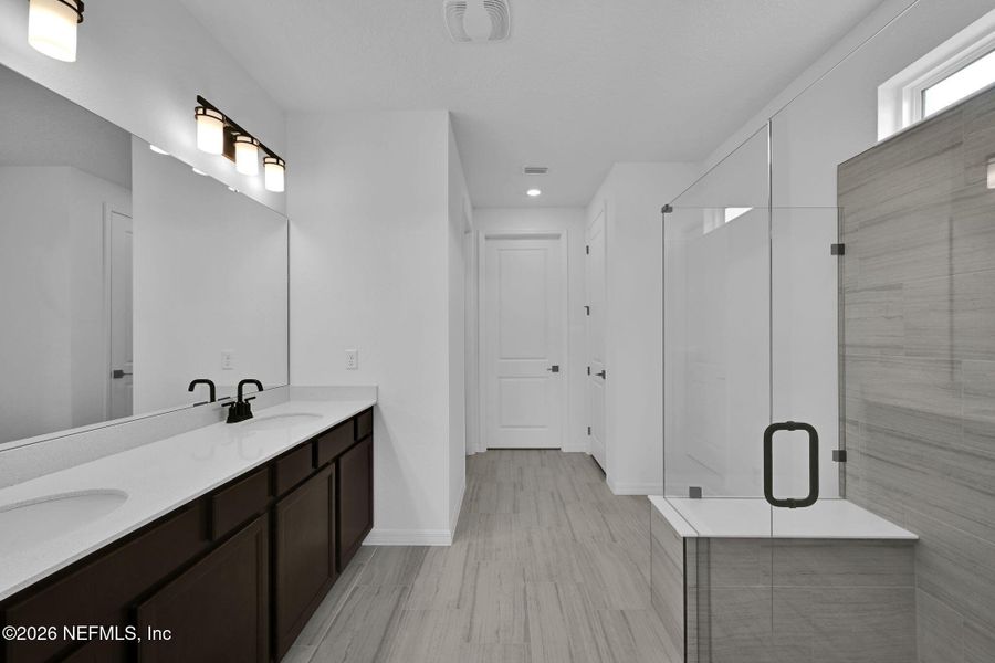 Furnished interior view inside a new home in Hyland Trail, Green Cove Springs (Image 17).