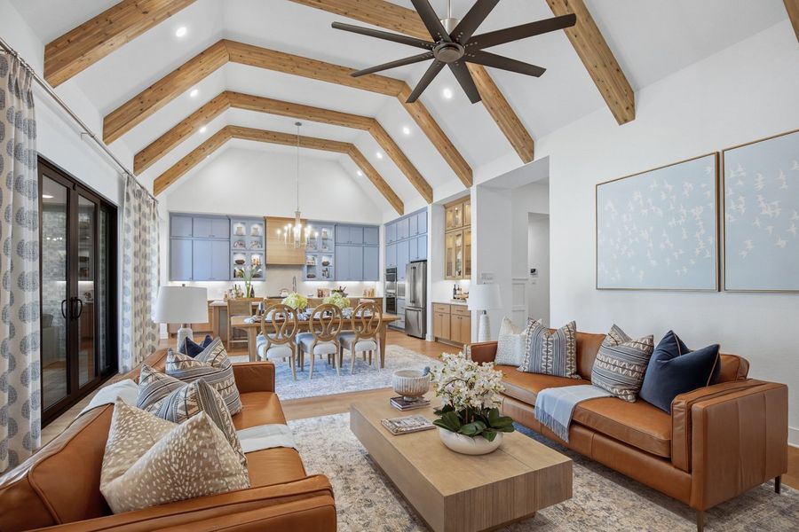 Representative Family Room - some options shown Representative Family Room - some options shown