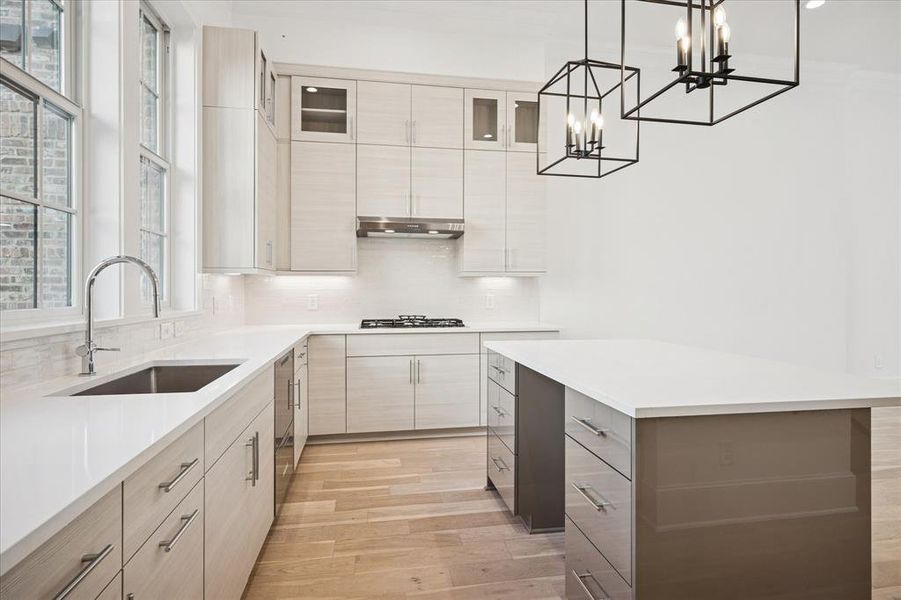 Furnished interior view inside a new home in Addison Grove, Addison (Image 6).