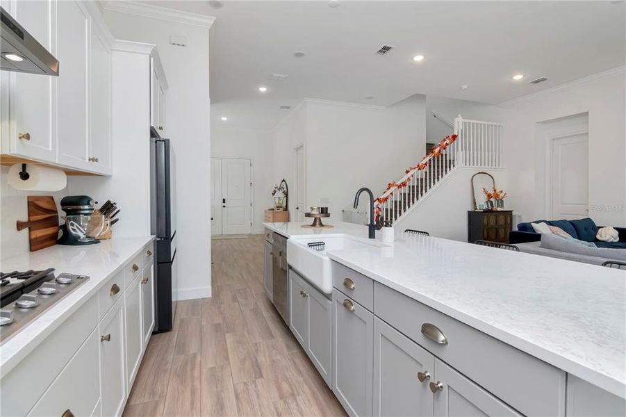 Furnished interior view inside a new home in , Apollo Beach (Image 6). Furnished interior view inside a new home in , Apollo Beach (Image 6).
